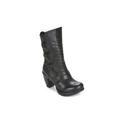 Botki New Rock KILIC. Czarne botki damskie marki New Rock, rockowe. Za 735,20 zł.