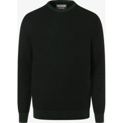 Bugatti - Sweter męski, zielony. Zielone swetry męskie Bugatti, xl, bez wzorów, z bawełny, eleganckie, z okrągłym kołnierzem, bez kaptura. Za 349,95 zł.