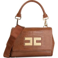 Torebka ELISABETTA FRANCHI - BS-34A-97E2-V219 Gianduia 689. Pomarańczowe torebki klasyczne damskie Elisabetta Franchi, bez wzorów, ze skóry ekologicznej, klasyczne, na ramię, bez dodatków. Za 1099,00 zł.