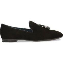 Mokasyny IKU. Czarne mokasyny damskie marki Gino Rossi, ze skóry, eleganckie. Za 249,90 zł.