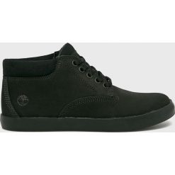 Timberland - Buty Dausette Low Chukka. Czarne buty sportowe damskie Timberland, bez wzorów, ze skóry, sportowe. W wyprzedaży za 399,90 zł.