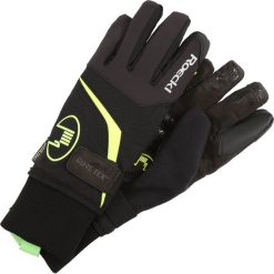 Roeckl Sports REGGELLO GTX Rękawiczki pięciopalcowe schwarz/gelb. Czarne rękawiczki damskie marki Roeckl Sports, z elastanu. W wyprzedaży za 191,40 zł.
