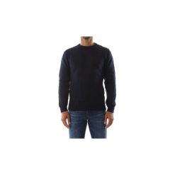 Swetry Wool co WO 4056. Niebieskie swetry męskie Wool co, s, bez wzorów, bez kołnierzyka, bez kaptura. Za 331,95 zł.