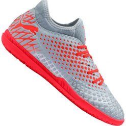 Buty halowe Puma Future 4.4 It M 105691-01. Szare buty sportowe męskie Puma, na jesień, z tkaniny, na sznurówki, na fitness i siłownię. W wyprzedaży za 309,00 zł.