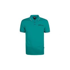 Koszulki polo z krótkim rękawem Roberto Cavalli S03GL0003. Zielone koszulki męskie Roberto Cavalli, s, bez wzorów, polo, z krótkim rękawem, krótkie. Za 299,00 zł.