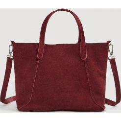 Shopper bag damskie: Mango – Torebka skórzana Julia