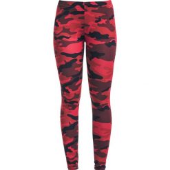 RED by EMP Built For Comfort Legginsy kamuflaż/czerwony. Czerwone legginsy marki RED by EMP, xl, z nadrukiem. Za 94,90 zł.