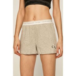 Calvin Klein Underwear - Szorty piżamowe CK One. Czarne piżamy damskie Calvin Klein Underwear, s, z nadrukiem, z elastanu, bez rękawów. W wyprzedaży za 119,90 zł.