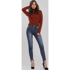 Niebieskie Jeansy Herring. Niebieskie jeansy damskie Renee, s, bez wzorów, z jeansu. Za 109,99 zł.