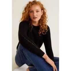 Mango - Sweter Cross3. Szare swetry klasyczne damskie marki Mango, l, z elastanu, klasyczne. Za 69,90 zł.