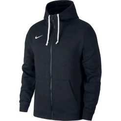 Nike Hoodie FZ Fleece Team Club 19 AJ1313-010. Czarne bluzy męskie Nike, m, bez wzorów, bez kołnierzyka, bez rękawów, bez kaptura. W wyprzedaży za 199,99 zł.
