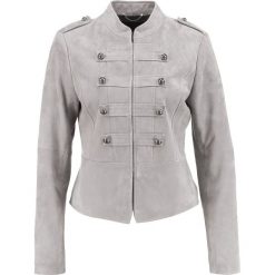 Bomberki damskie: Banana Republic SUEDE BAND Kurtka skórzana light grey