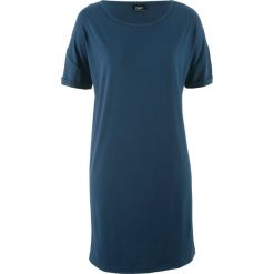 Sukienki: Sukienka shirtowa, rękawy 1/2 bonprix ciemnoniebieski