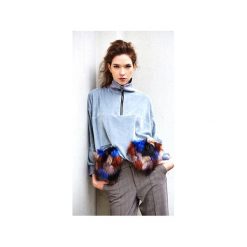 Bluza ACHATI. Szare bluzy rozpinane damskie marki Ygg, m, z dzianiny. Za 172,00 zł.