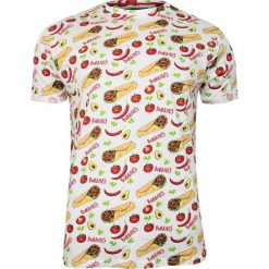 Biały Bawełniany T-Shirt Męski -Brave Soul- Koszulka, Krótki Rękaw, Meksykańskie Jedzenie, Burrito TSBRSSS20BURRITOopticwhite. Białe koszulki męskie Brave Soul, na lato, m, z nadrukiem, z bawełny, casualowe, bez kołnierzyka, z krótkim rękawem, krótkie. Za 47,00 zł.