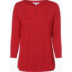 Opus - Koszulka damska – Saskia Little Dot, czerwony. Czerwone koszulki damskie Opus, bez wzorów, bez kołnierzyka. Za 179,95 zł.