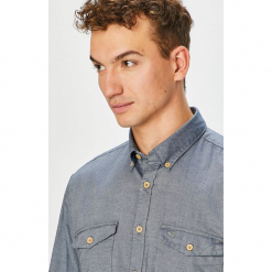 Camel Active - Koszula. Niebieskie koszule męskie Camel Active, s, bez wzorów, z bawełny, casualowe, button down, z długim rękawem. W wyprzedaży za 139,90 zł.