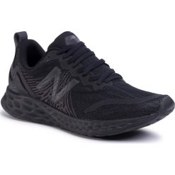 Buty NEW BALANCE - MTMPOTB Czarny. Czarne buty sportowe męskie New Balance, ze skóry ekologicznej, bez zapięcia, do biegania. W wyprzedaży za 319,00 zł.
