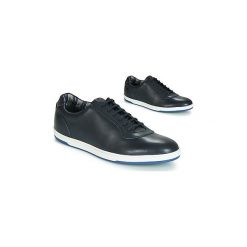 Buty Base London HUSTLE SOFTY. Niebieskie trampki męskie marki Base London, bez wzorów, bez zapięcia. Za 329,00 zł.