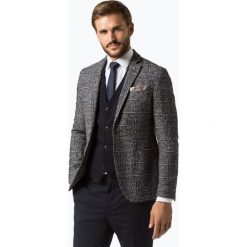 CG - Marynarka męska, niebieski. Niebieskie marynarki męskie slim fit CG, z wełny. Za 899,95 zł.