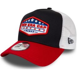 NEW ERA 9FO STAR PATCH TRUCKER > 12380943. Czapki męskie New Era, bez wzorów, z bawełny, retro. Za 119,99 zł.