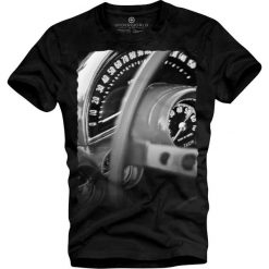 T-shirt UNDERWORLD Organic Cotton Speedometer. Czarne t-shirty męskie Underworld, m, z nadrukiem, bez kołnierzyka. Za 69,99 zł.