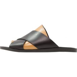 Klapki damskie: another project Klapki lavanda black/tan chiaro
