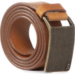 Pasek Męski LEE - Buckle Belt LS315080 Dark Cognac. Pomarańczowe paski męskie Lee, w paski, ze skóry. Za 199,00 zł.