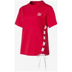 Puma Crush Koszulka Czerwony. Czerwone koszulki damskie Puma, m, bez wzorów, z bawełny, bez kołnierzyka. Za 171,95 zł.