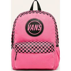 Vans - Plecak. Różowe plecaki damskie Vans, z poliesteru. W wyprzedaży za 139,90 zł.
