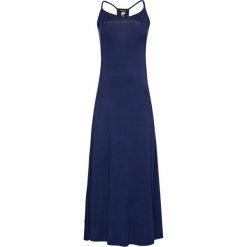 Sukienka letnia Emporio Armani 262483 0P315 15434. Niebieskie sukienki damskie Emporio Armani, na lato, l, bez wzorów, z elastanu, bez kołnierzyka, bez rękawów. Za 399,00 zł.