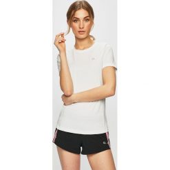Calvin Klein Performance - Top. Białe bluzki damskie Calvin Klein Performance, s, bez wzorów, z elastanu, z okrągłym kołnierzem. W wyprzedaży za 139,90 zł.
