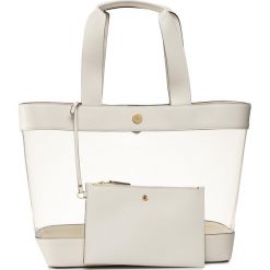 Torebka LAUREN RALPH LAUREN - Harper 35 431778753002 Clear/Vanilla. Białe torebki klasyczne damskie Lauren Ralph Lauren, bez wzorów, ze skóry ekologicznej, klasyczne, bez dodatków. W wyprzedaży za 589,00 zł.