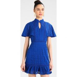 Fashion Union SANTELLA Sukienka koktajlowa electric blue. Niebieskie bez kategorii marki Fashion Union, z bawełny, wizytowe. Za 239,00 zł.