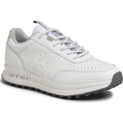 Sneakersy NAPAPIJRI - Slate NP0A4ES70 Bright White 021. Białe sneakersy męskie Napapijri, na co dzień, bez wzorów, ze skóry, bez zapięcia. W wyprzedaży za 439,00 zł.