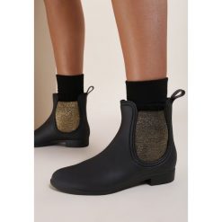 Czarne Kalosze Wylinryna. Czarne kalosze damskie Renee, bez wzorów. Za 69,99 zł.