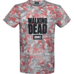 T-shirty męskie: The Walking Dead Zombie Splatter Camo T-Shirt wielokolorowy