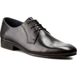 Półbuty JOOP! - Itanos 4140003402 Black 900. Czarne półbuty męskie JOOP!, ze skóry, na sznurówki. W wyprzedaży za 509,00 zł.