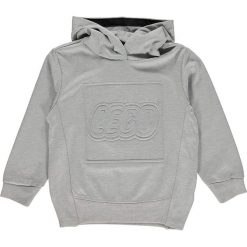 Bluza "Sebastian 601" w kolorze szarym. Szare bluzy chłopięce rozpinane LEGO Wear, z nadrukiem. W wyprzedaży za 92,95 zł.