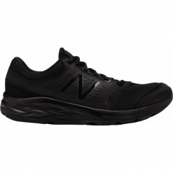 New Balance M411CK1. Czarne buty sportowe męskie New Balance, z materiału, bez zapięcia, do biegania. Za 199,99 zł.