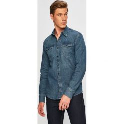 Levi's - Koszula. Niebieskie koszule męskie Levi's®, s, bez wzorów, z elastanu, klasyczne, z klasycznym kołnierzykiem, z długim rękawem. W wyprzedaży za 259,90 zł.