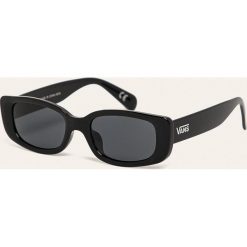 Vans - Okulary. Czarne okulary przeciwsłoneczne męskie Vans, z materiału, prostokątne. W wyprzedaży za 79,90 zł.