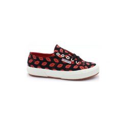 Buty Superga 2750 Fancotw Fantasia 17. Czarne trampki i tenisówki damskie Superga, bez wzorów, bez zapięcia. Za 141,17 zł.
