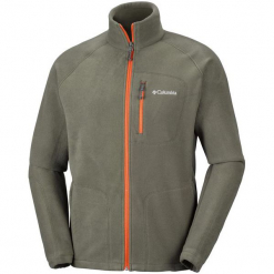 Columbia Bluza Męska Fast Trek Ii Full Zip Fleece Peatmoss S. Szare bluzy męskie rozpinane Columbia, m, z kapturem. Za 195,00 zł.