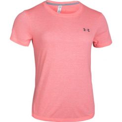 Under Armour Threadborne Train Twist Tee 1305409-820. Różowe t-shirty damskie Under Armour, xs, bez wzorów, z poliesteru, bez kołnierzyka. W wyprzedaży za 89,99 zł.