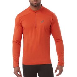 Bluzy męskie: Asics Bluza męska ESS Winter 1/2 Zip pomarańczowa r. XL (134090 0516)