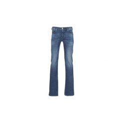 Jeansy bootcut Diesel ZATINY. Niebieskie jeansy męskie Diesel, m, bez wzorów. Za 487,20 zł.