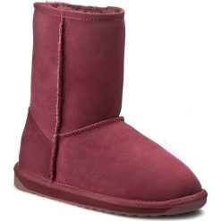 Buty EMU AUSTRALIA - Stinger Lo W10002 Claret. Czerwone buty zimowe damskie EMU Australia, ze skóry. W wyprzedaży za 439,00 zł.
