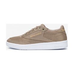 Reebok Classic Club C 85 Tenisówki Brązowy. Pomarańczowe trampki i tenisówki damskie Reebok Classic, bez wzorów, z materiału, bez zapięcia. Za 464,95 zł.