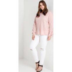 Swetry klasyczne damskie: Vince Camuto Plus DRAWSTRING BELL Sweter wild rose